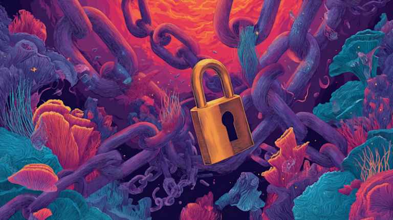 crimedy7_illustration_of_ai_vendor_lock-in_abstrack_-ar_169__b11f785c-c6f8-40fd-aa62-9dd0fa6adc03_0.png
